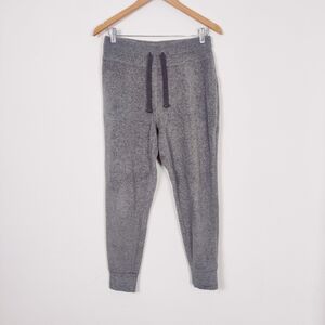 Joe Fresh Active Women's Fleece Joggers in Gray Size Medium Gorpcore Winter